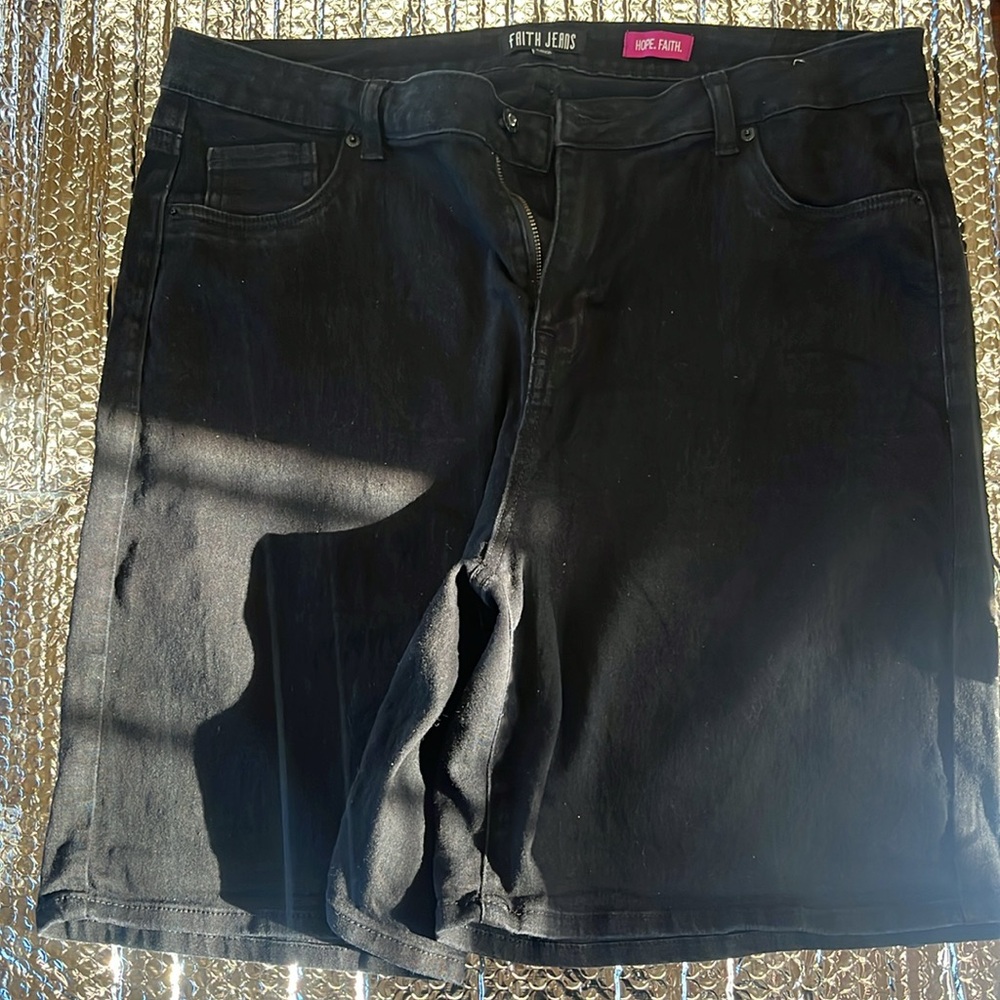 Faith jeans Black Denim Skirt